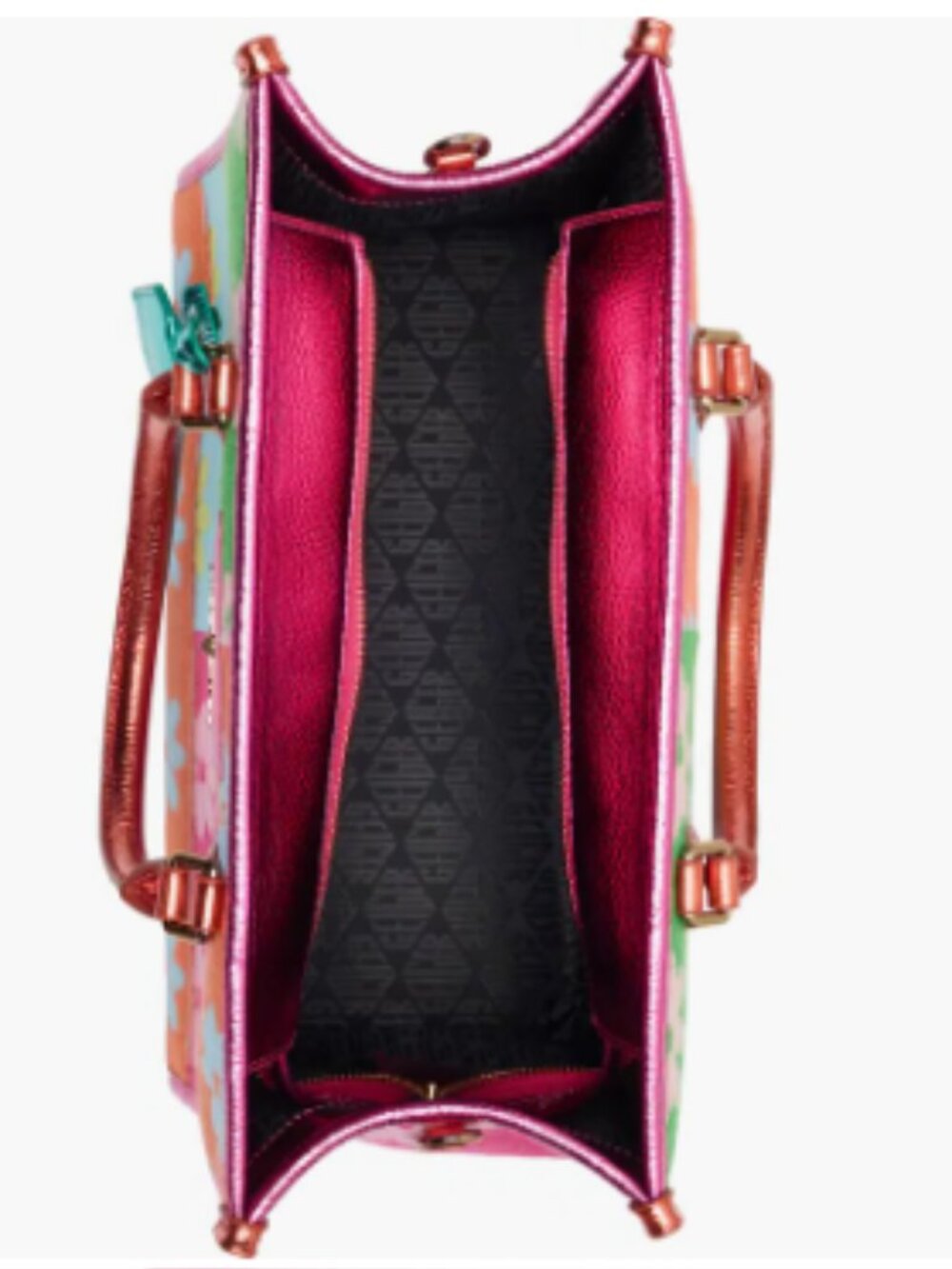 KURT GEIGER LONDON Chiswick Floral Tote Bag - Picture 3 of 7